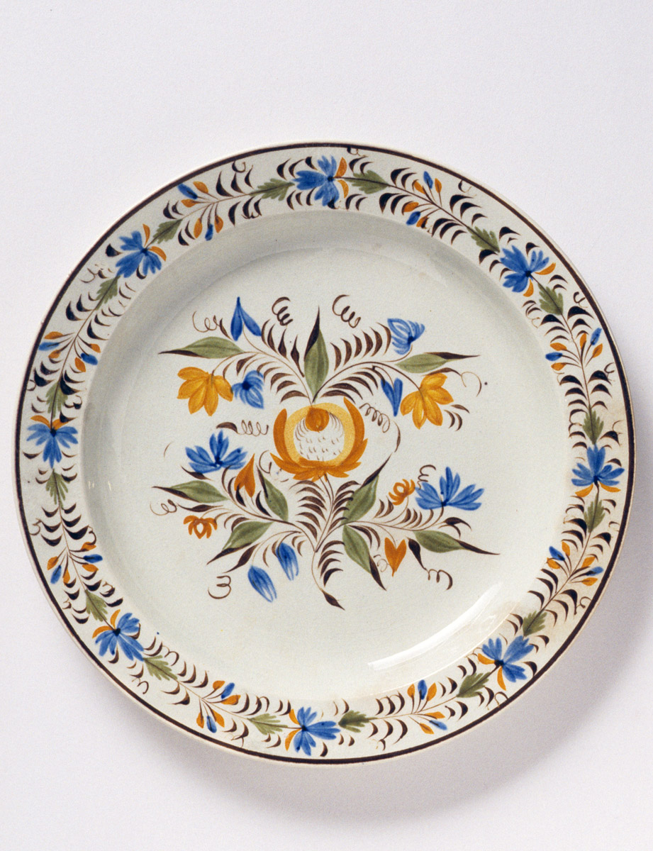 1959.1172 Pearlware plate