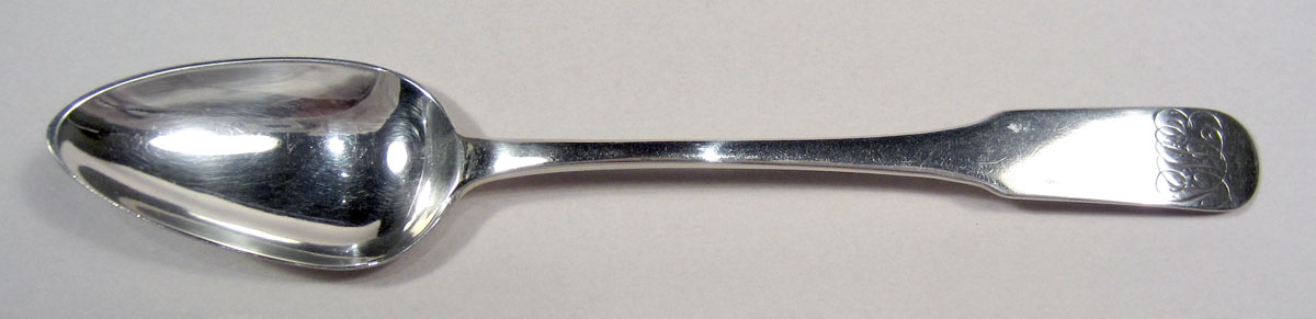 1957.0007.005 Silver Spoon upper surface
