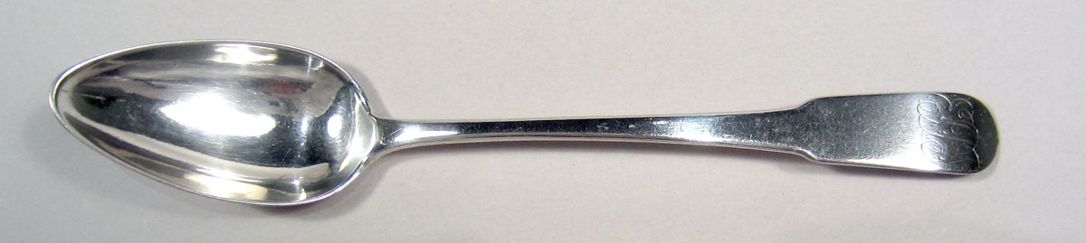 1957.0007.006 Silver Spoon upper surface