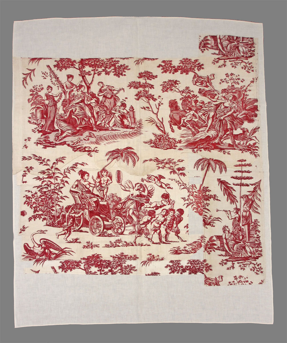 1969.3280 textile, printed obverse