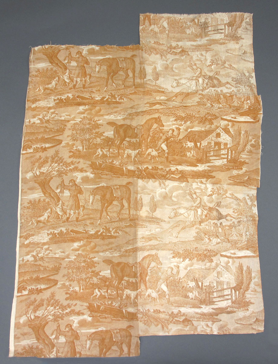 1969.3291 Textile, printed partial obverse