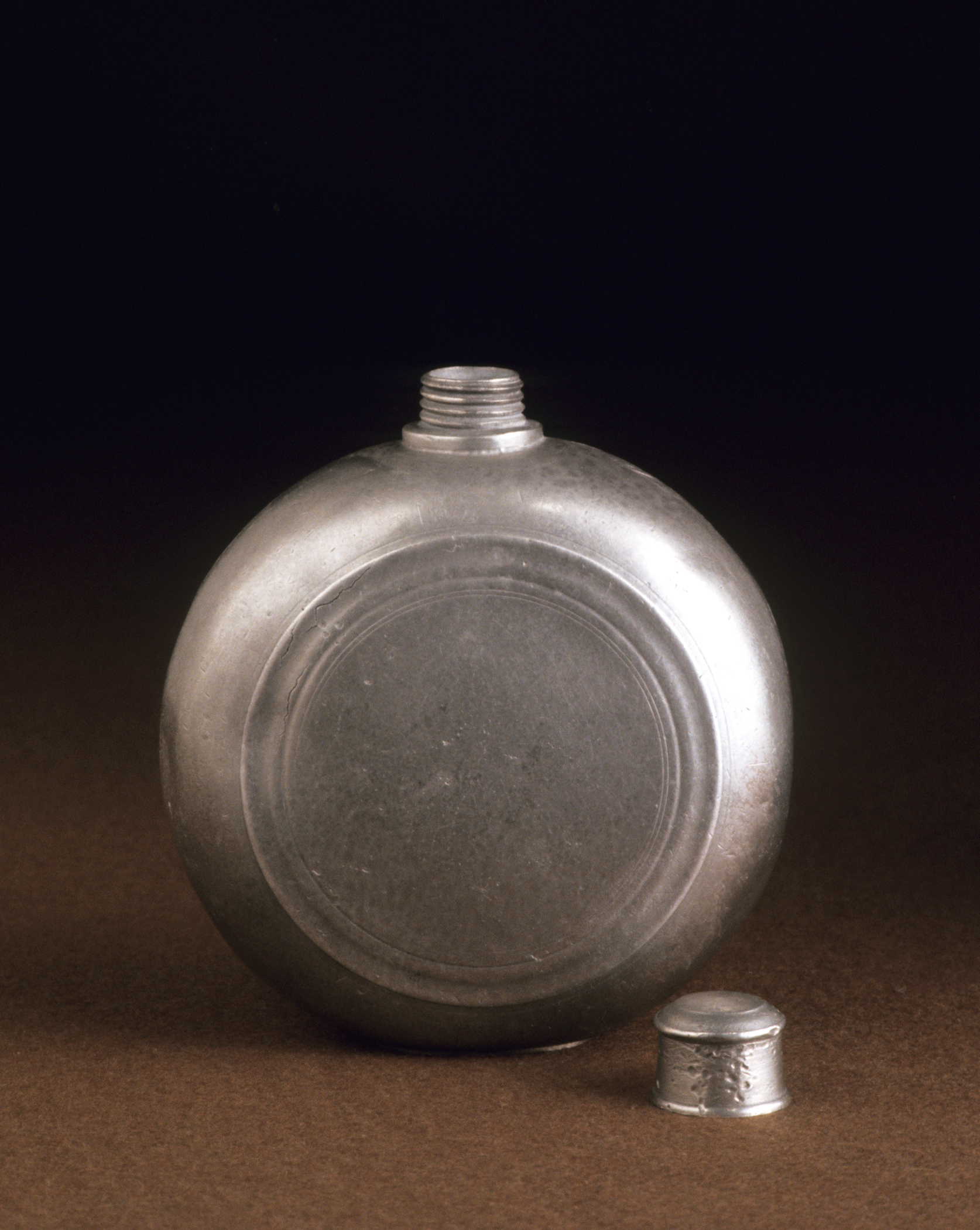 1955.0623 Pewter flask