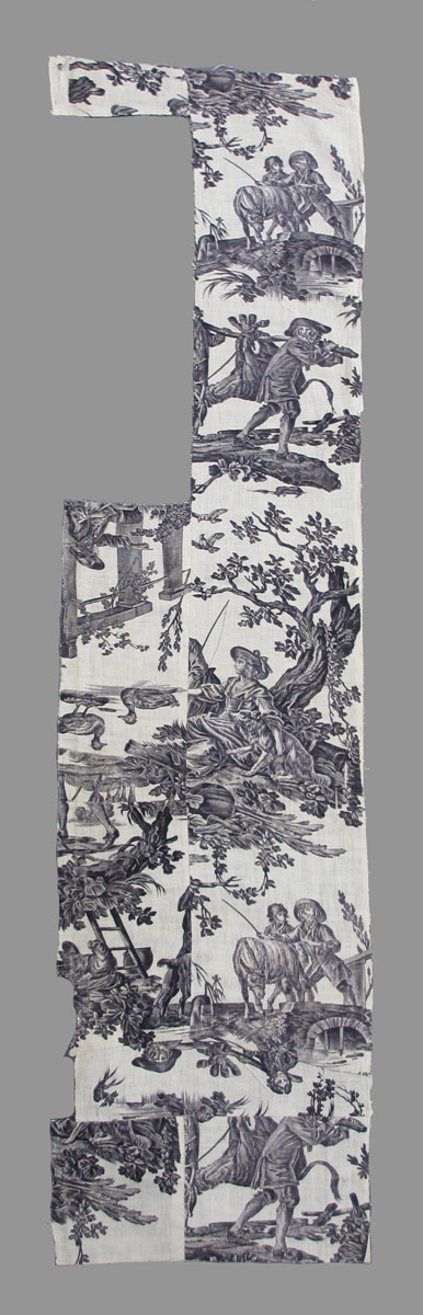 1957.1330.015 textile, printed obverse