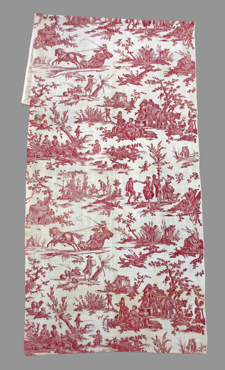 1966.0145 textile, printed obverse