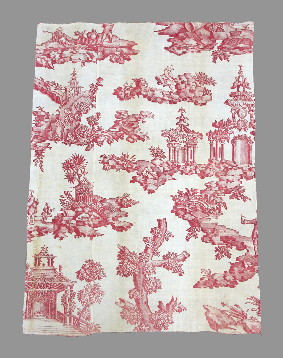 1961.1759 A Textile, printed obverse