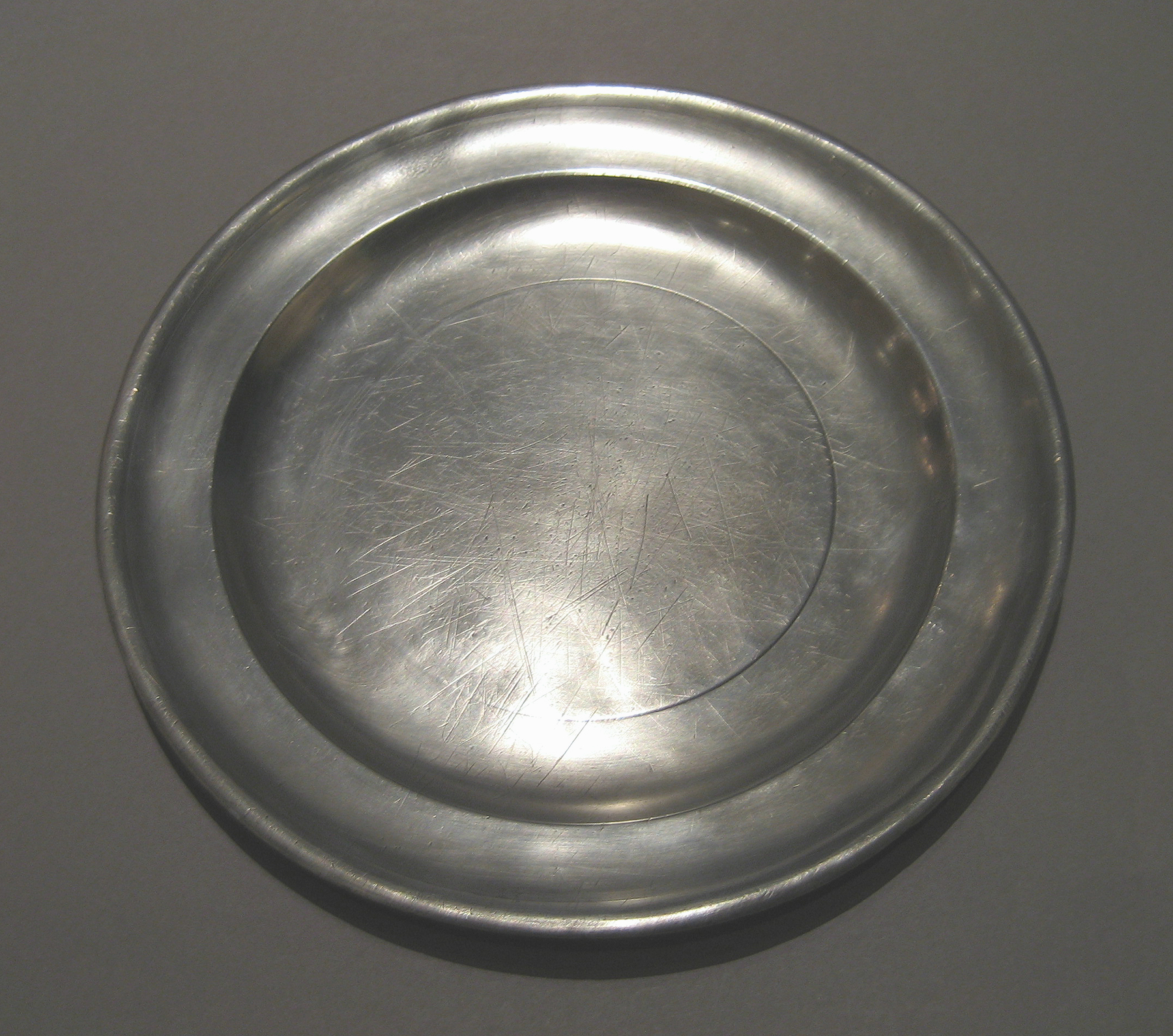 1956.0059.008 Pewter Plate