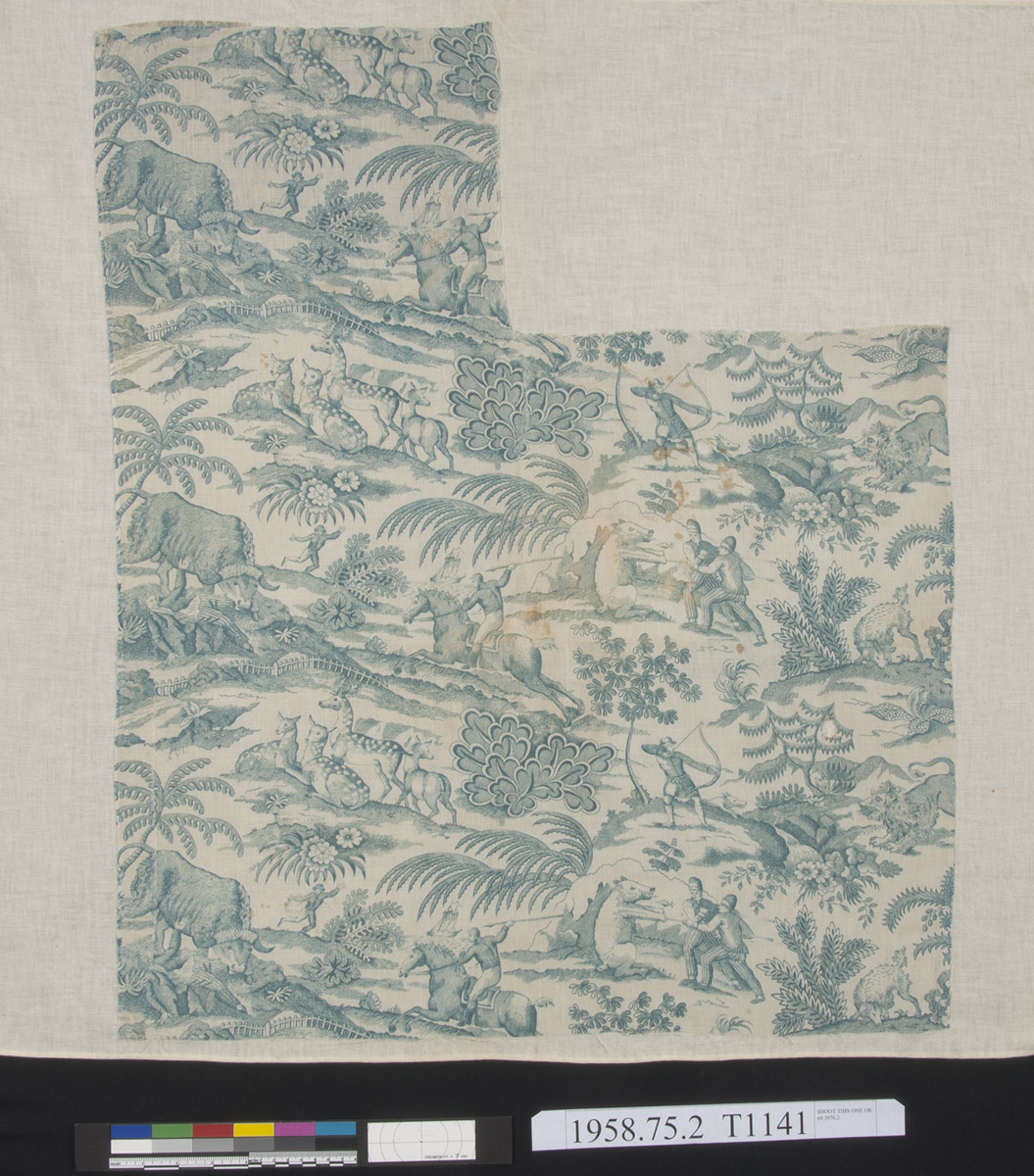 1958.0075.002 Textile, printed, view 1