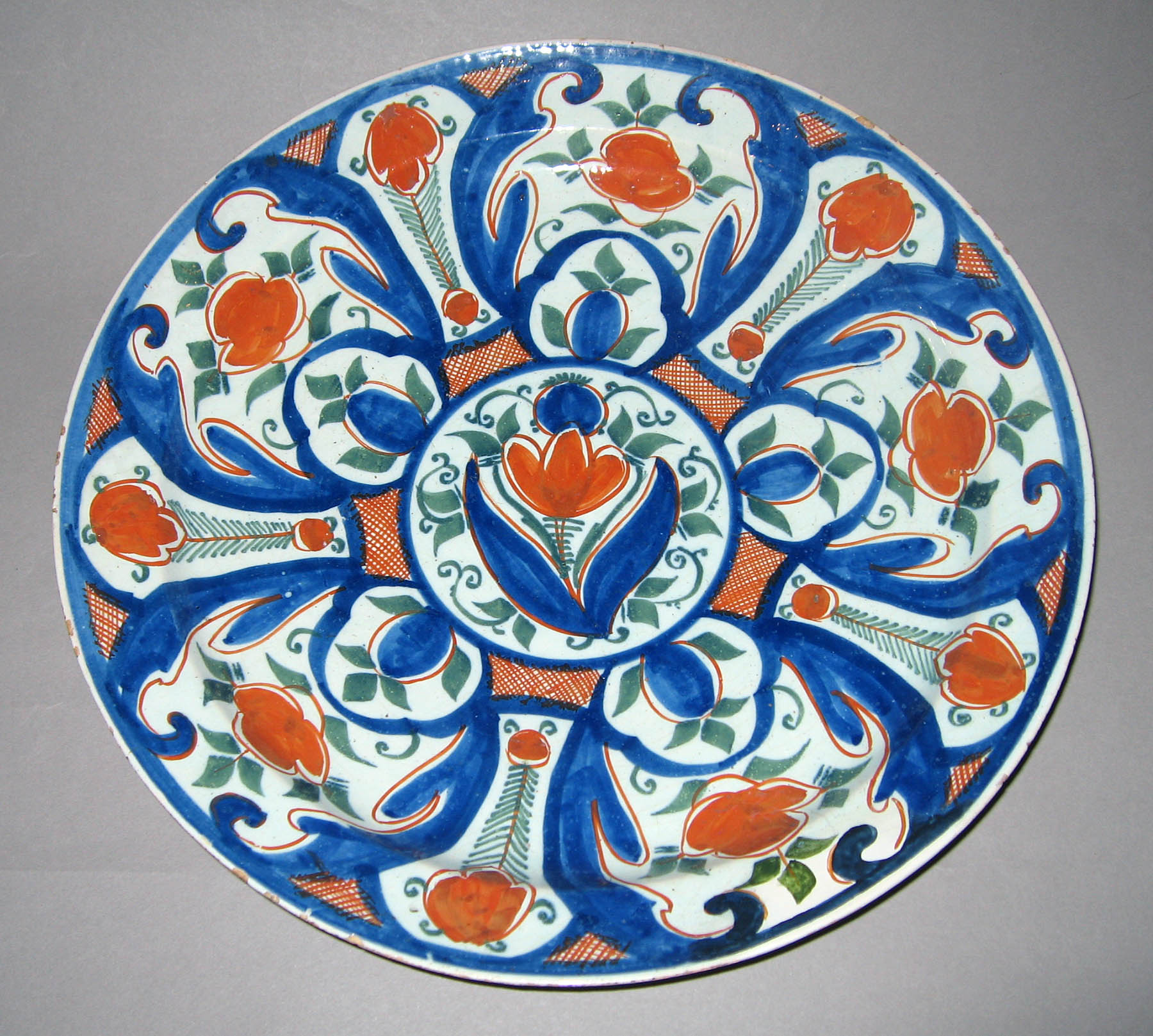 1961.1597 Delftware plate