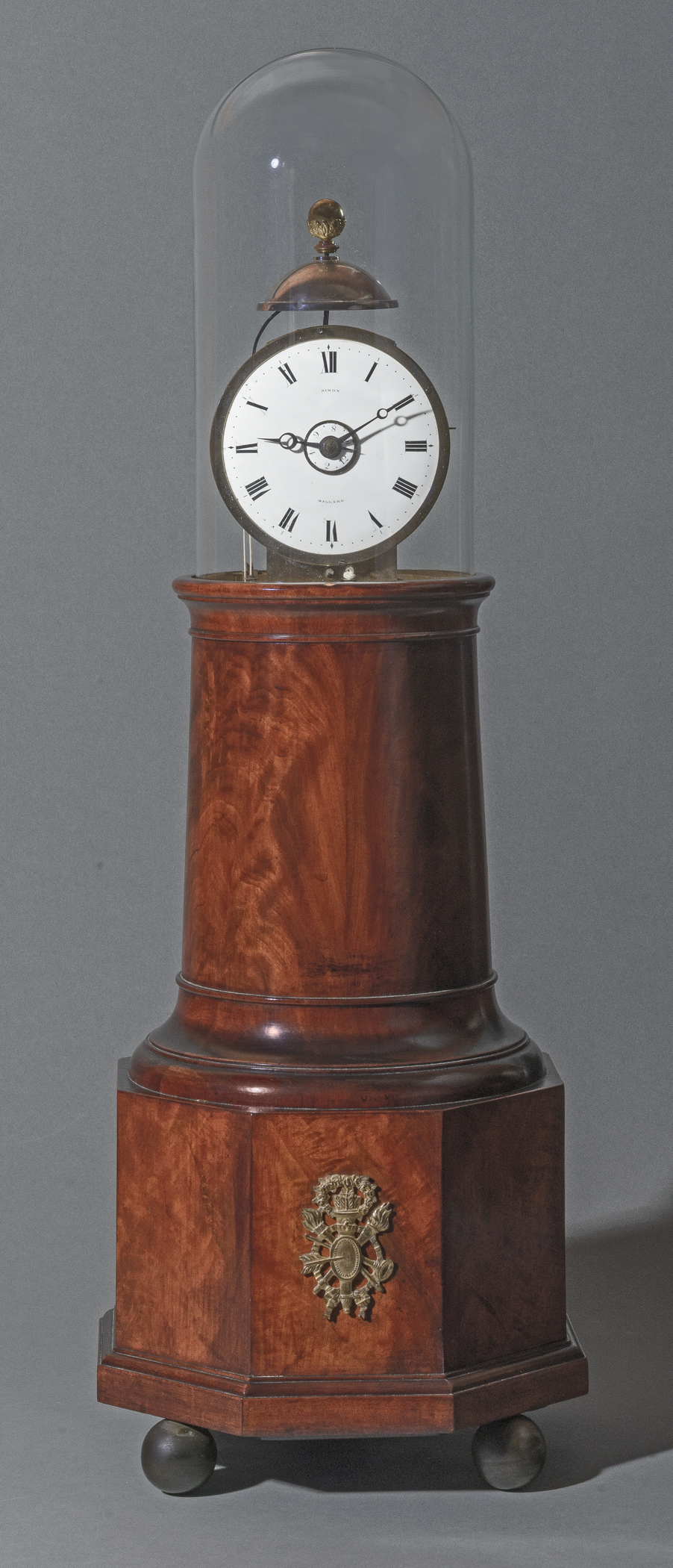 1957.1011 A - H Clock, view 1