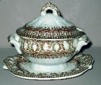 Tureen and stand - M...