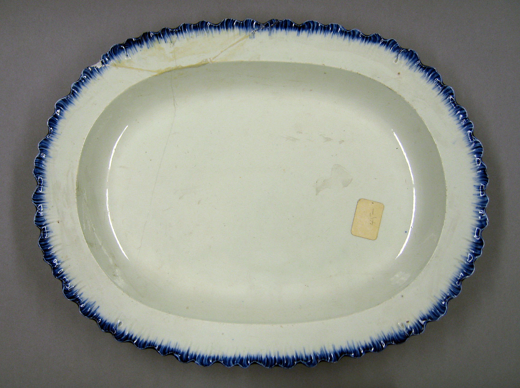 1970.0121 Rogers Pearlware Dish