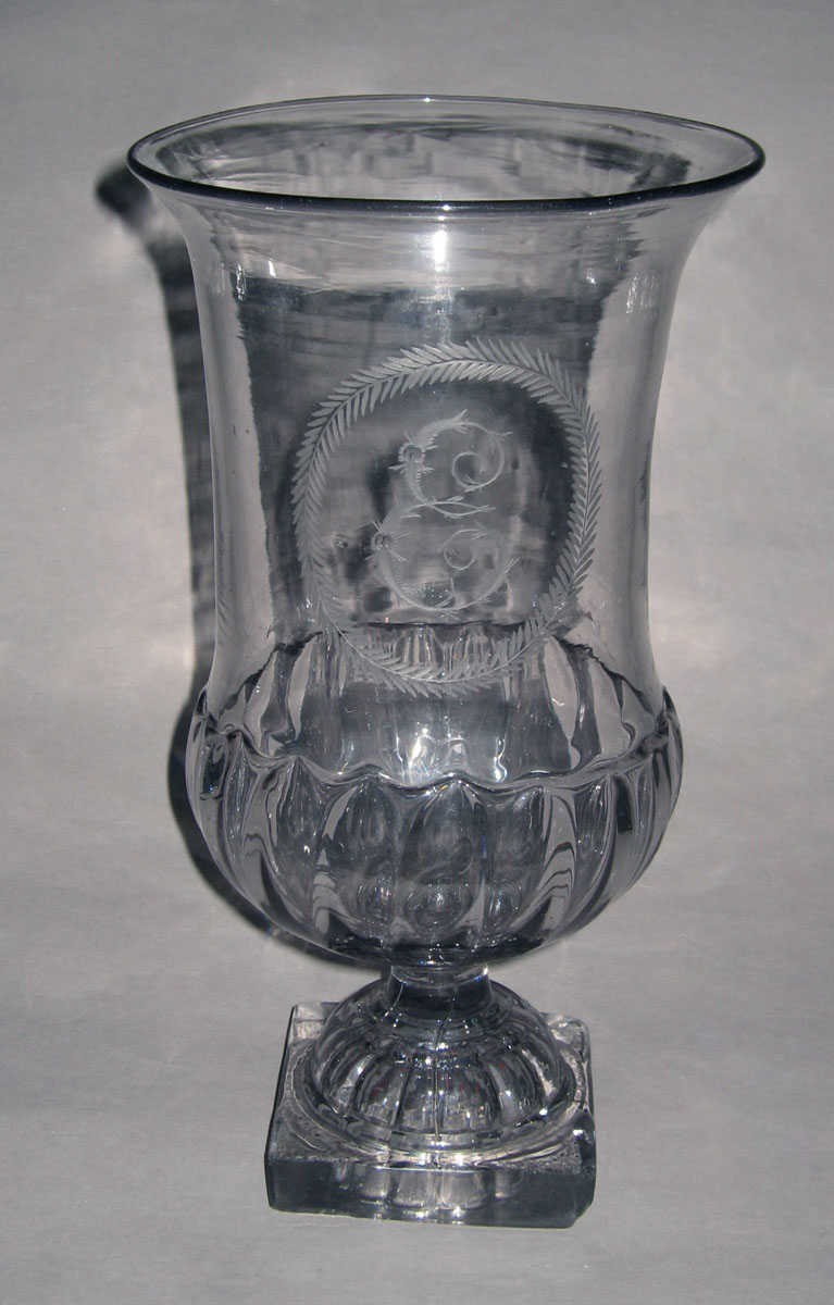 1959.3118 Lead glass celery vase