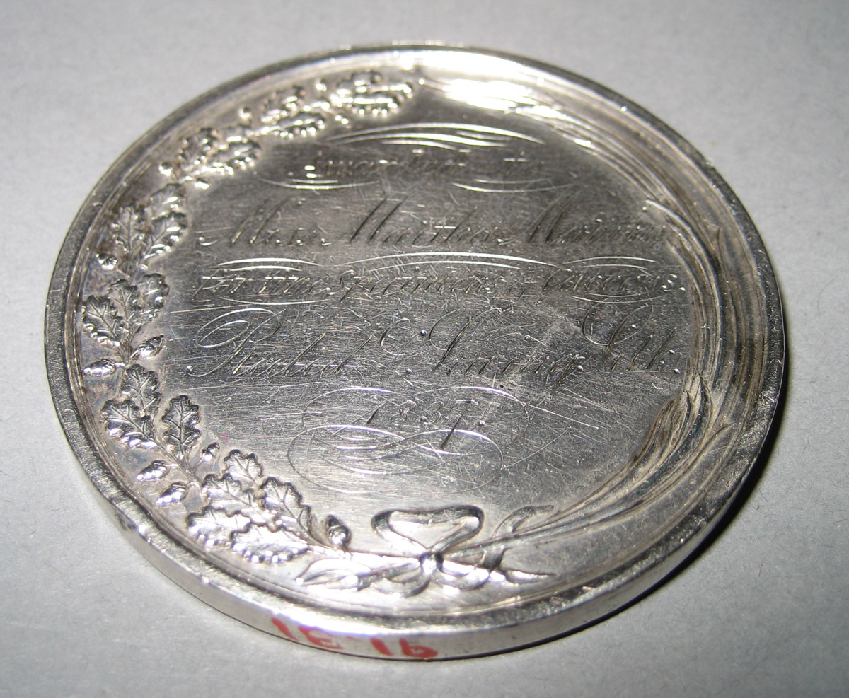 1991.0031 Medal (obverse)