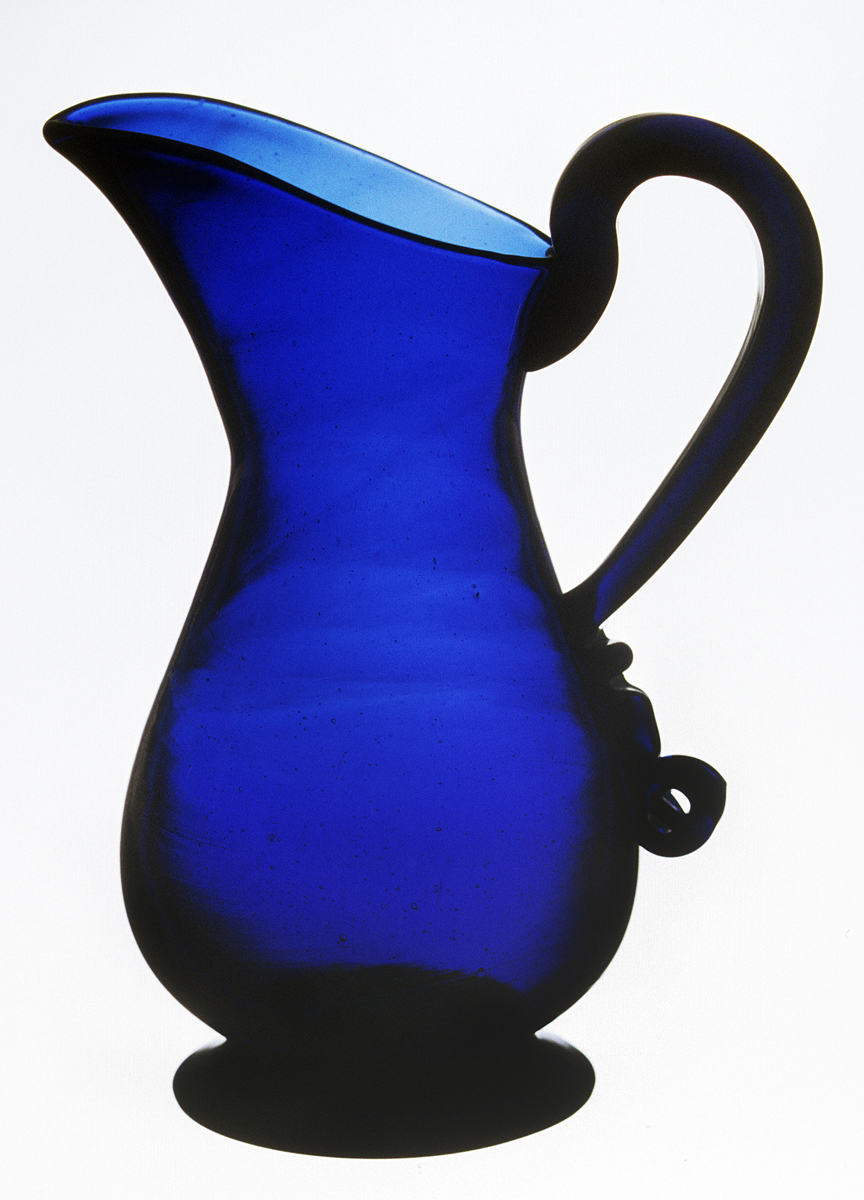 1973.0472 Glass cream jug