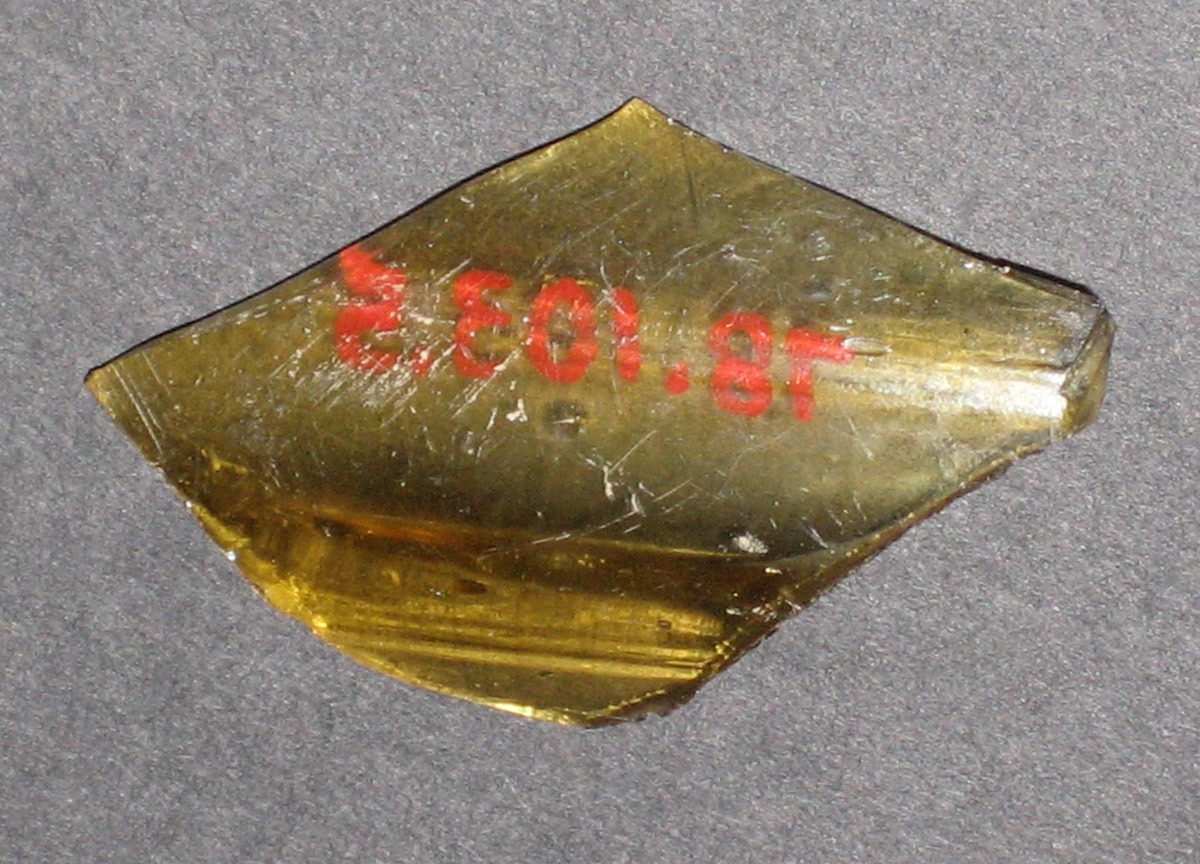 Glass - Bottle or flask fragment