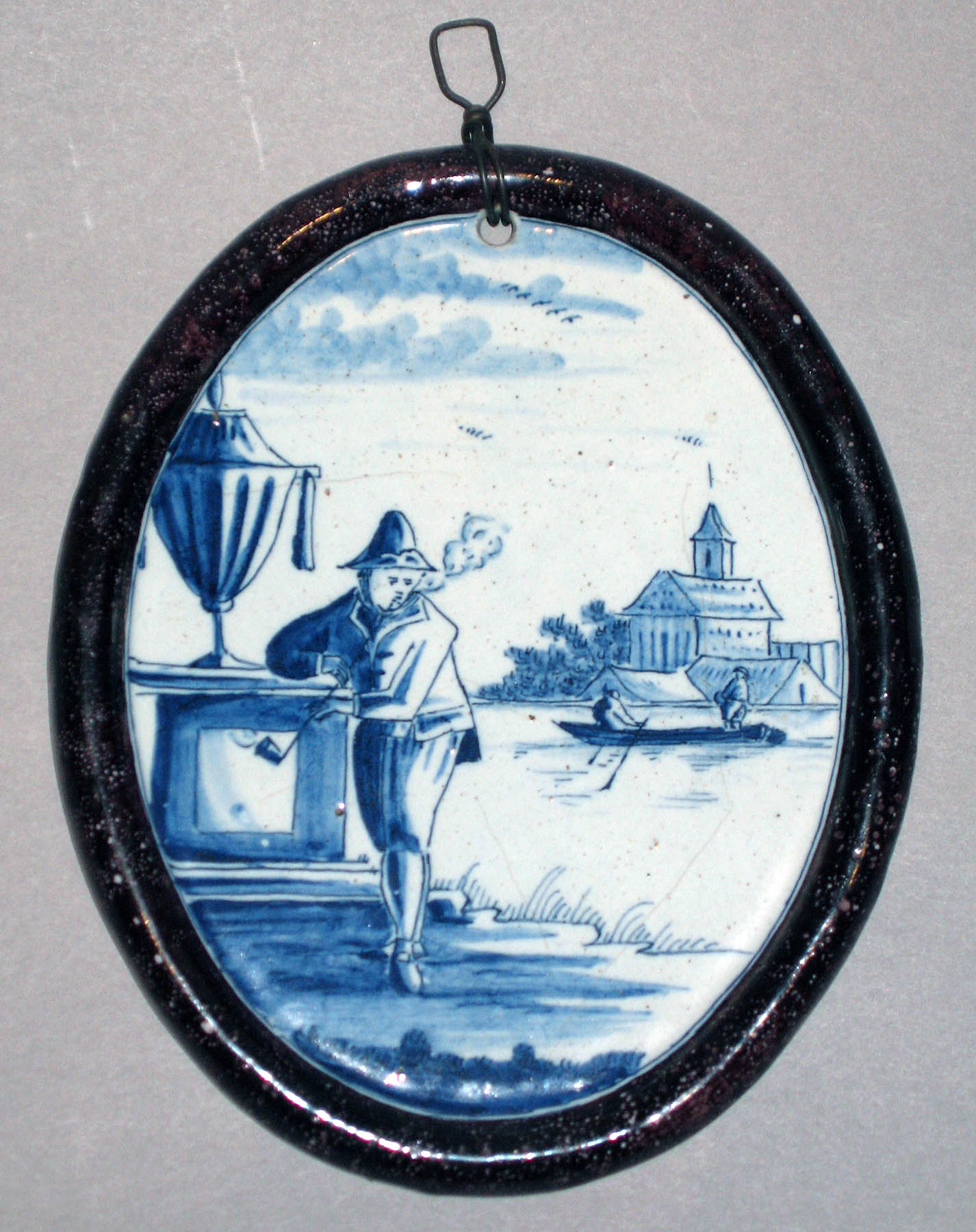 1958.1590 Earthenware plaque