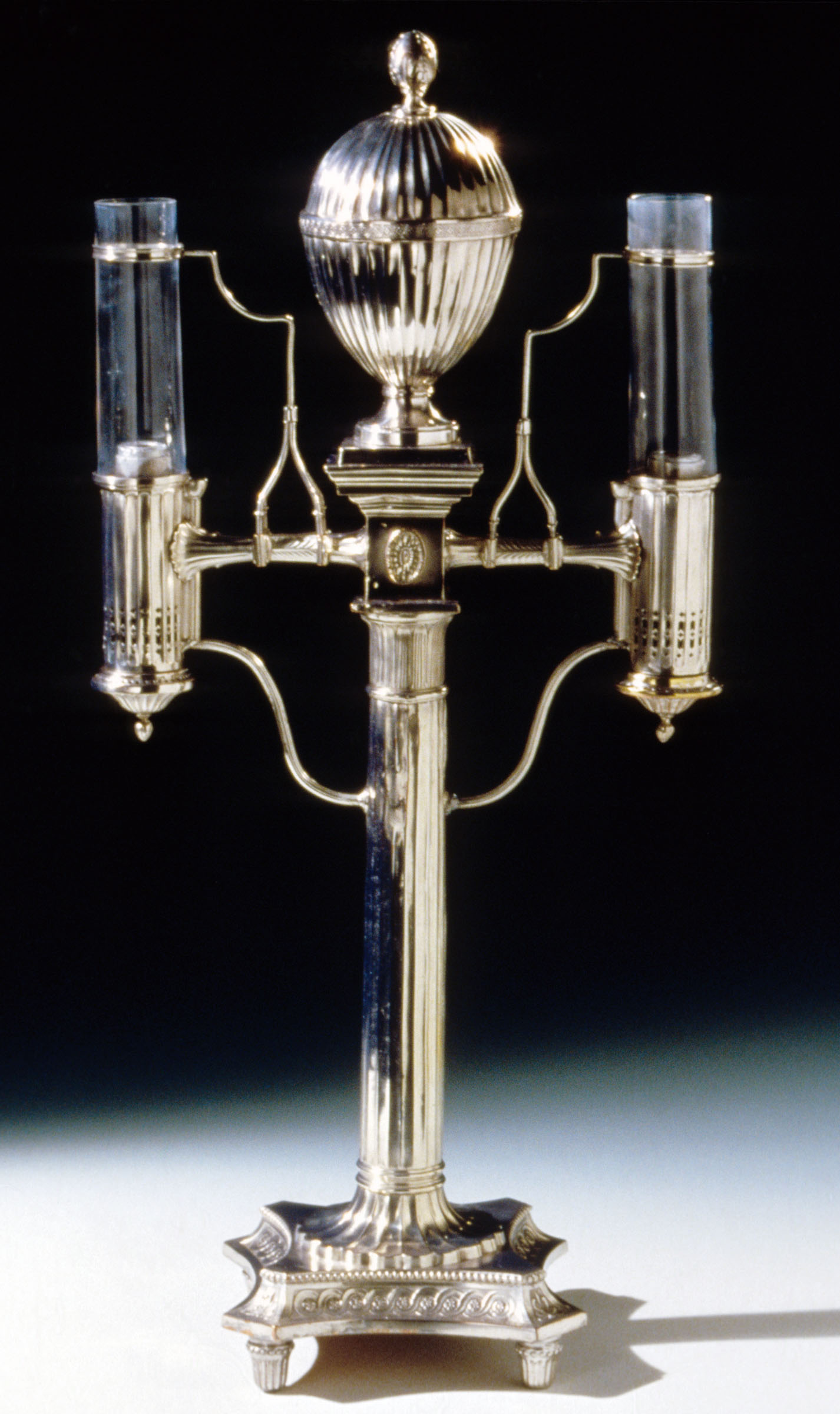 1961.1725 Lamp, Argand Lamp, view 1