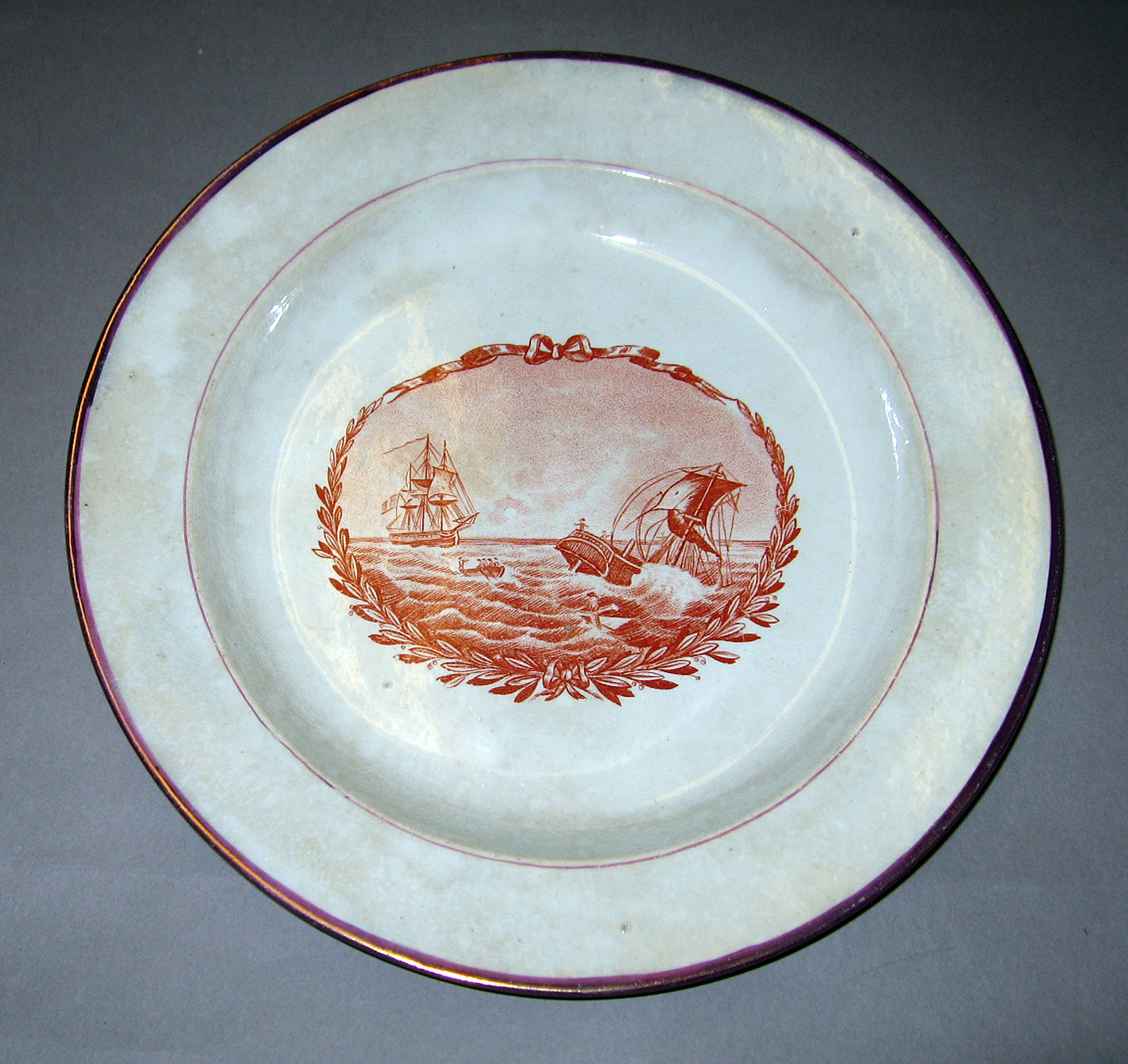 1964.1932 Lusterware Plate