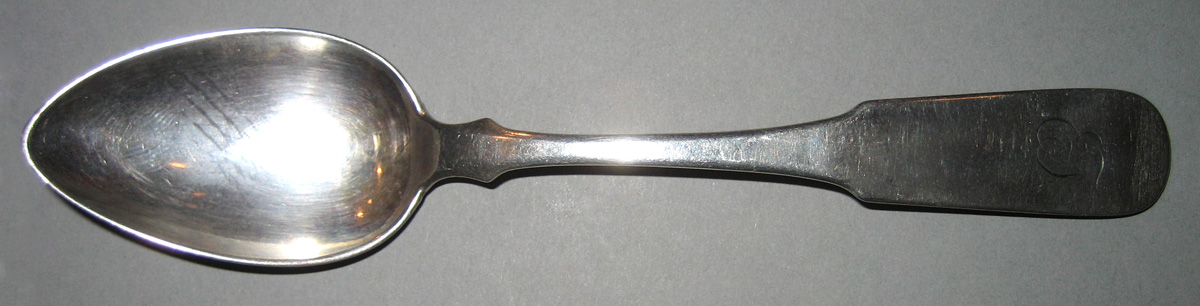 1998.0004.004.001 Silver Spoon upper surface