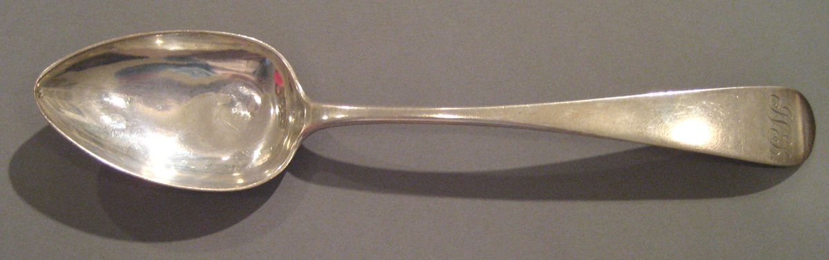 1998.0004.011.001 Silver Spoon upper surface