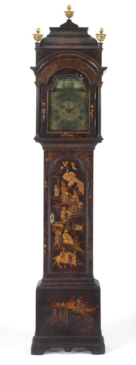 1955.0096.003 Clock, Tall Clock (view 1)