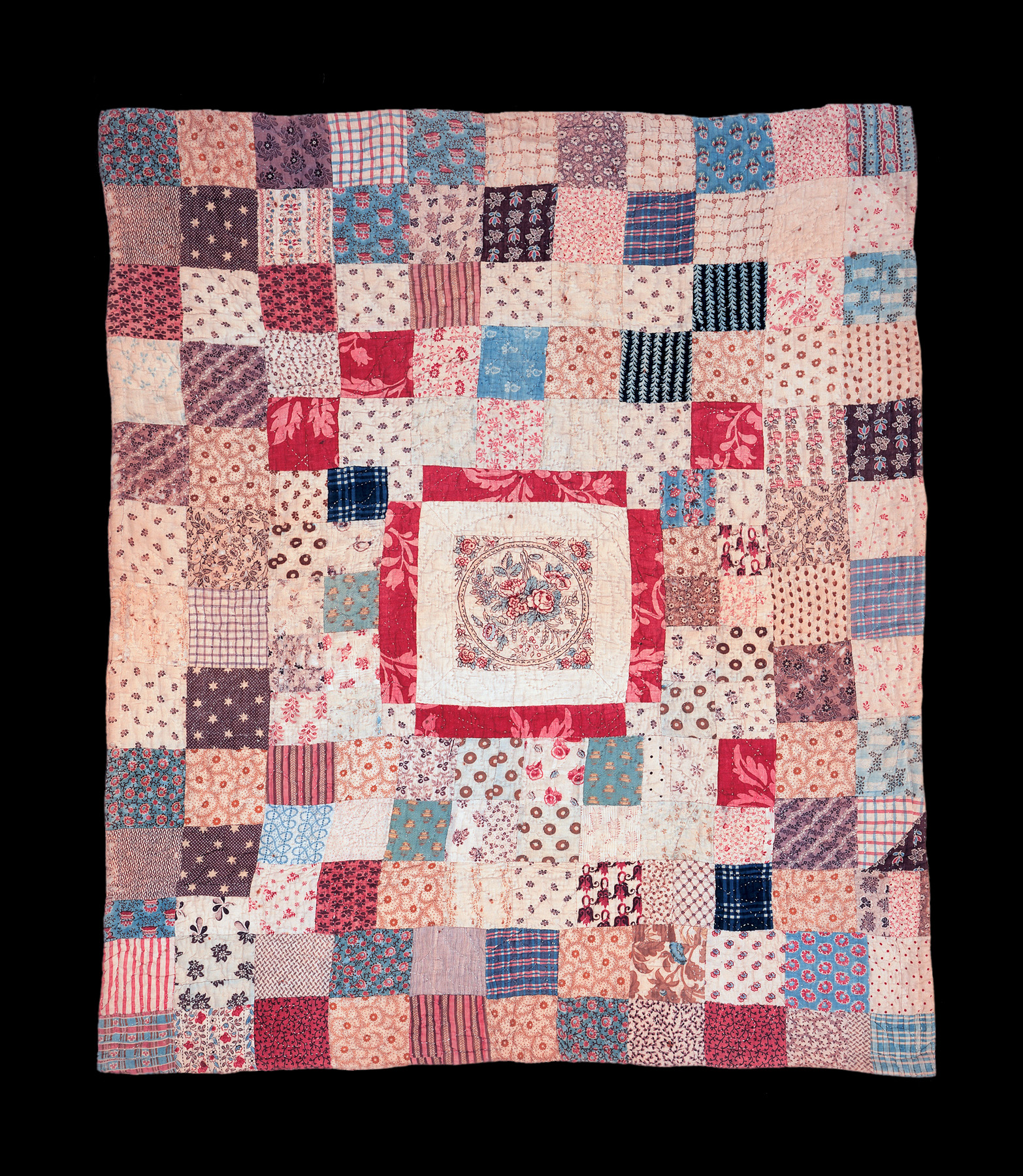 1964.0139 L Miniature Quilt