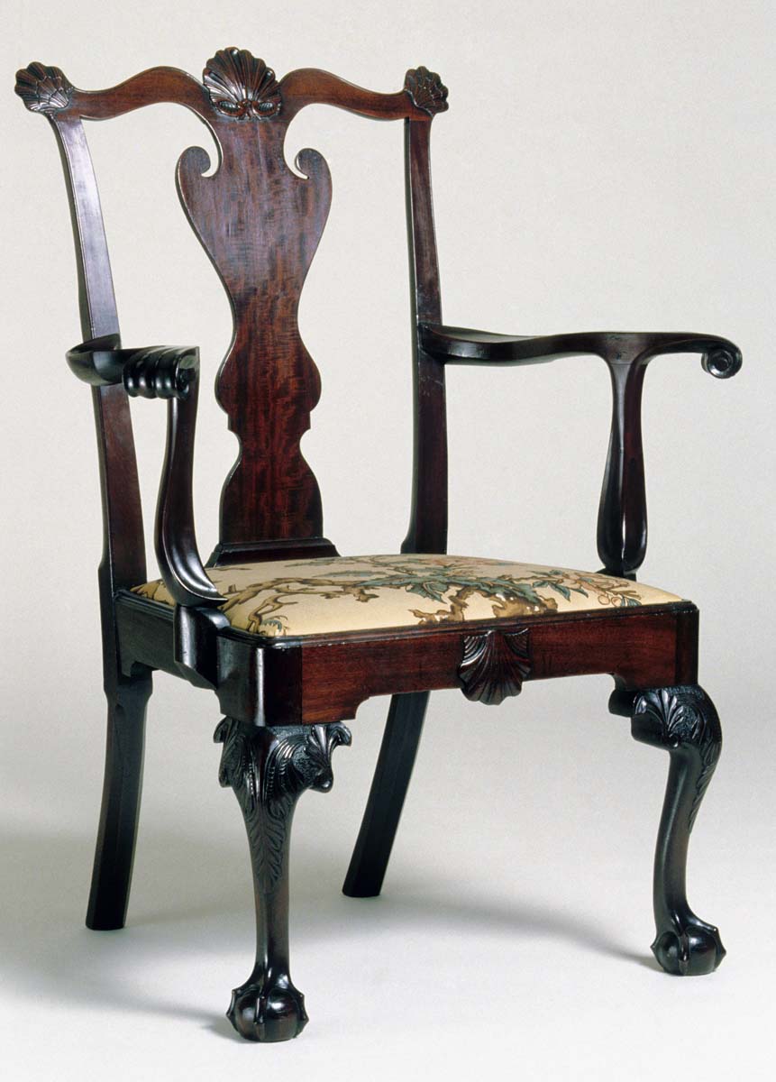 1957.0503 Chair, Armchair, view 1