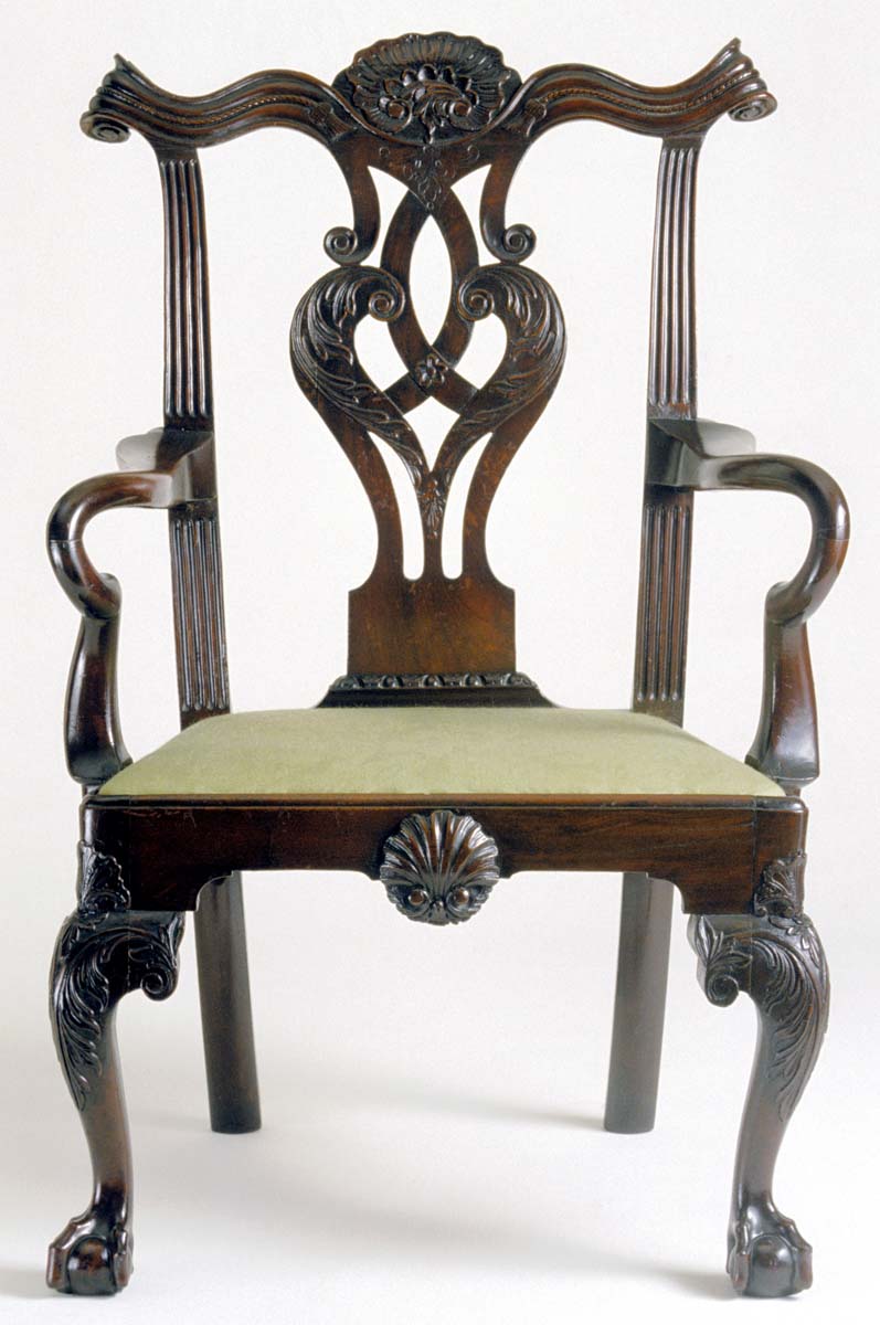1958.2256 Chair, Armchair, view 1
