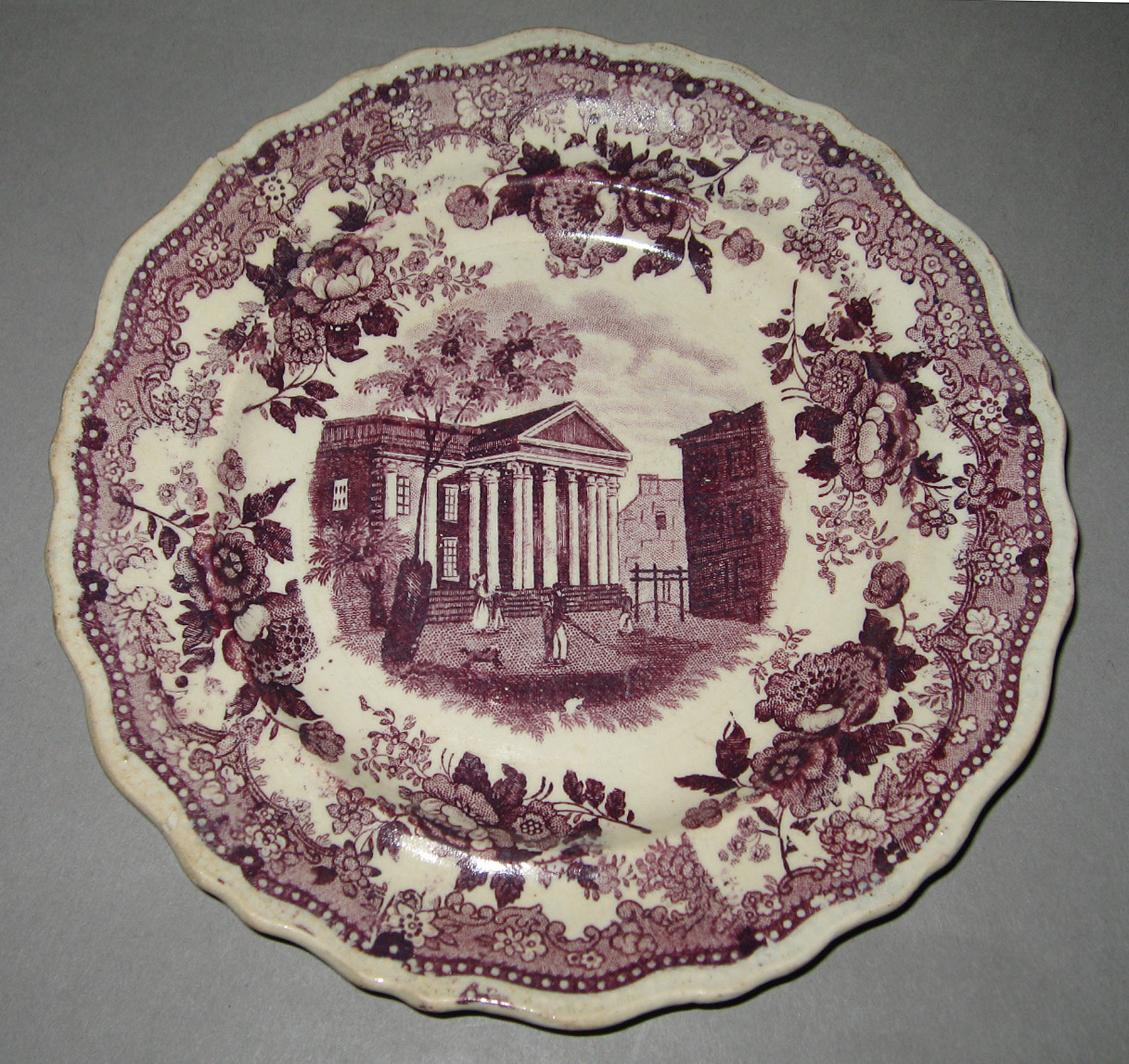 1964.1830.001 Jacksons Earthenware Plate