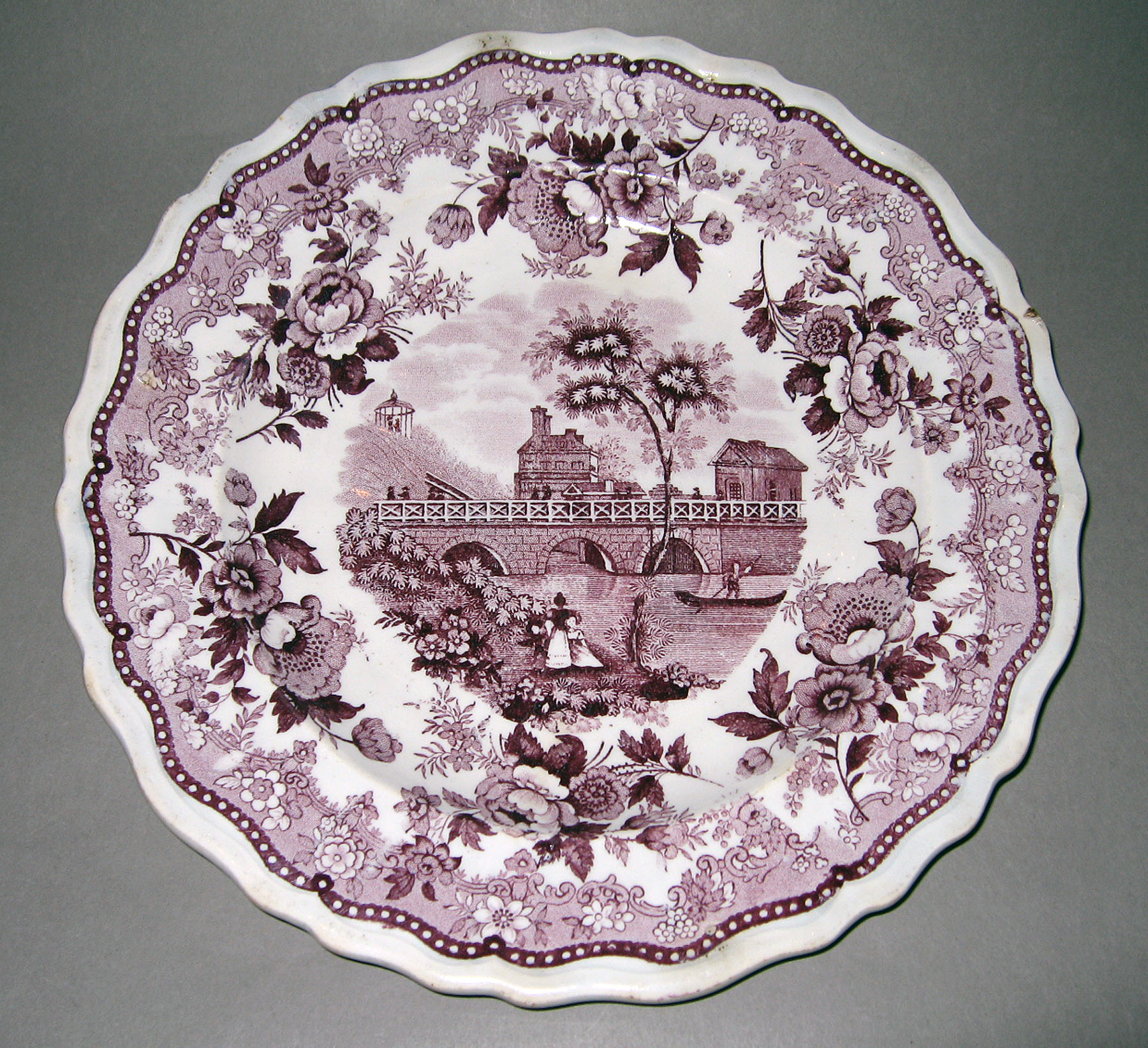 1964.1835 Jacksons earthenware plate