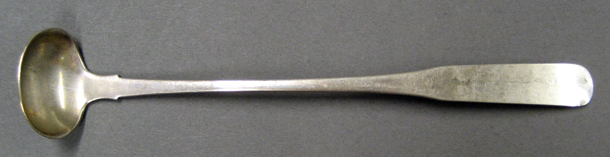 1998.0004.1970 Silver Ladle upper surface