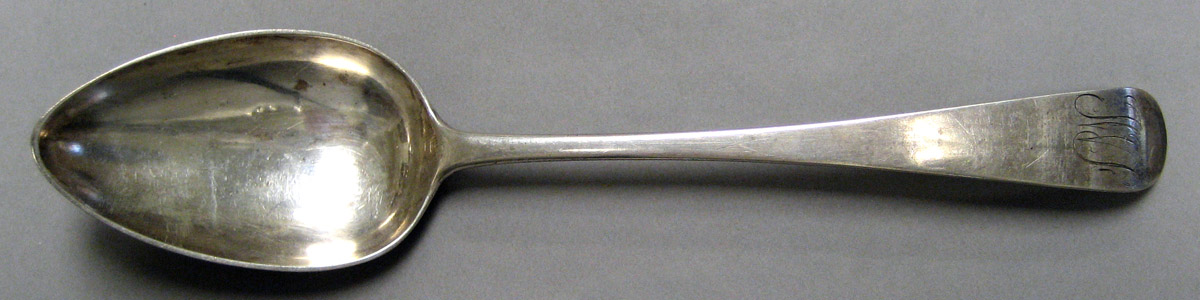 1998.0004.3255 Silver Spoon upper surface