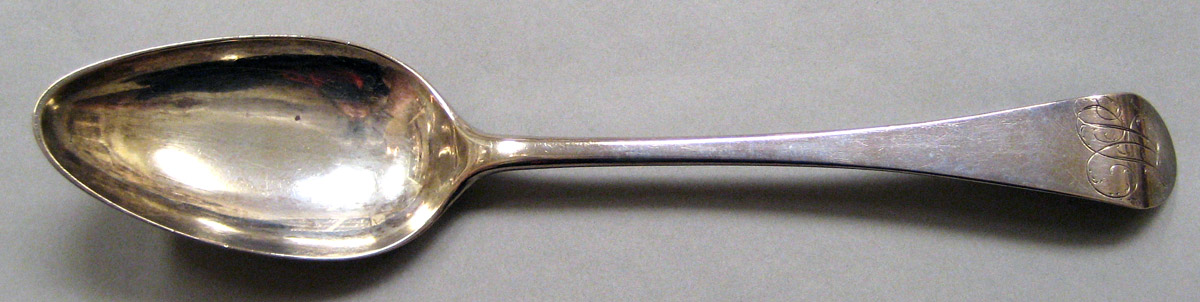 1962.0240.1596 Silver Spoon upper surface