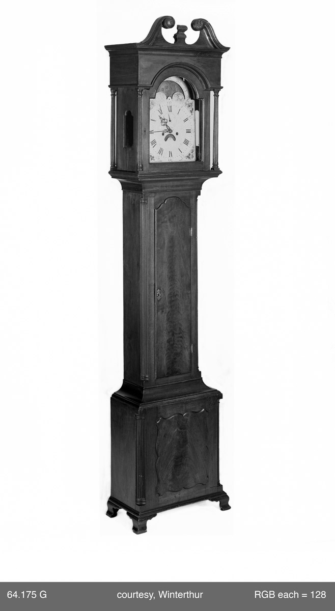 1964.0175 Clock, Tall clock