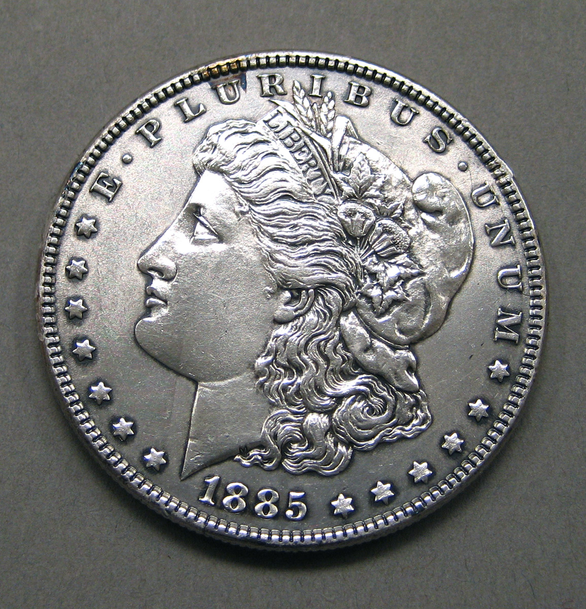 1972.0131 Silver Coin upper surface