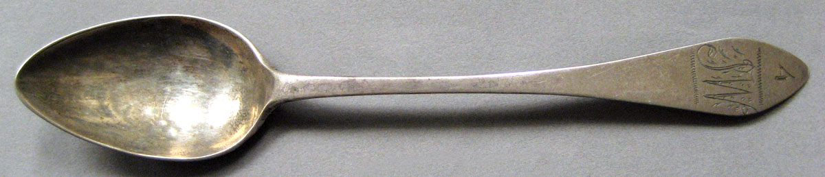 1962.0240.318 Silver Spoon upper surface
