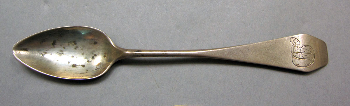 1962.0240.210 Silver spoon upper surface