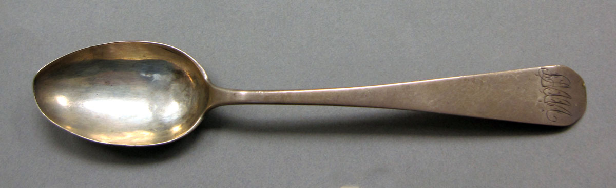 1962.0240.642 Silver spoon upper surface
