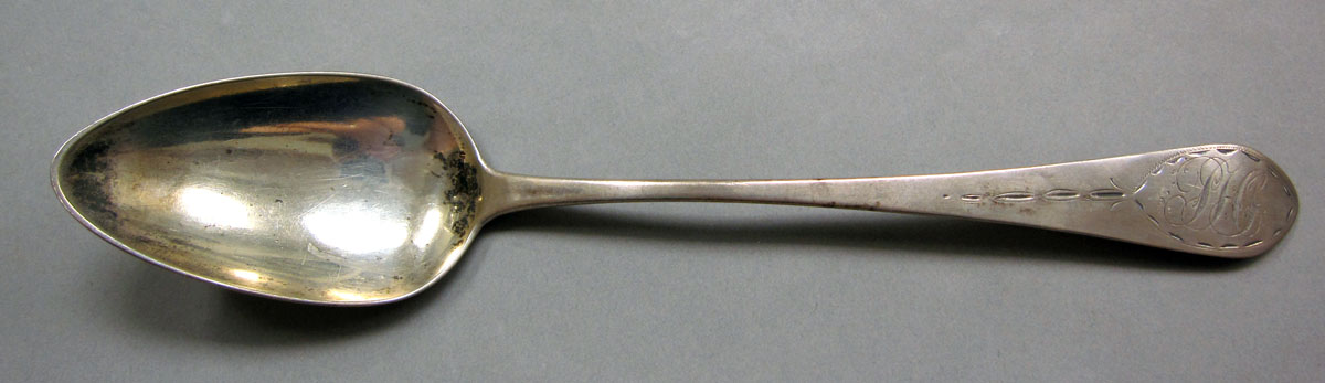 1962.0240.1048 Silver spoon upper surface