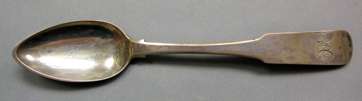 1962.0240.1254 Silver spoon upper surface
