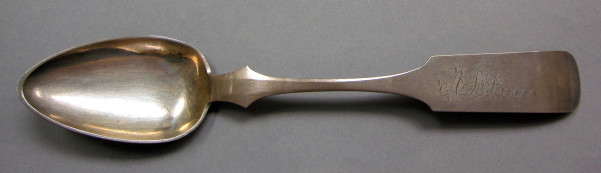 1962.0240.1257 Silver spoon upper surface