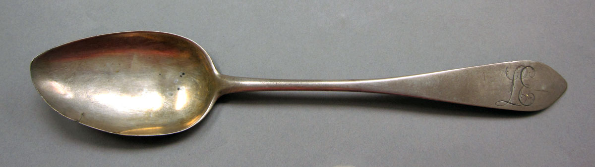 1962.0240.1456 Silver spoon upper surface