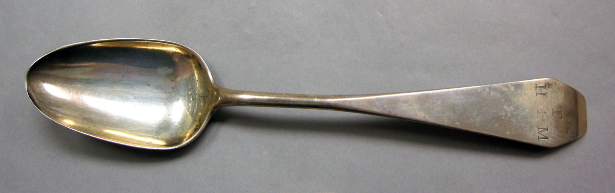 1957.0089.001 Silver Spoon upper surface