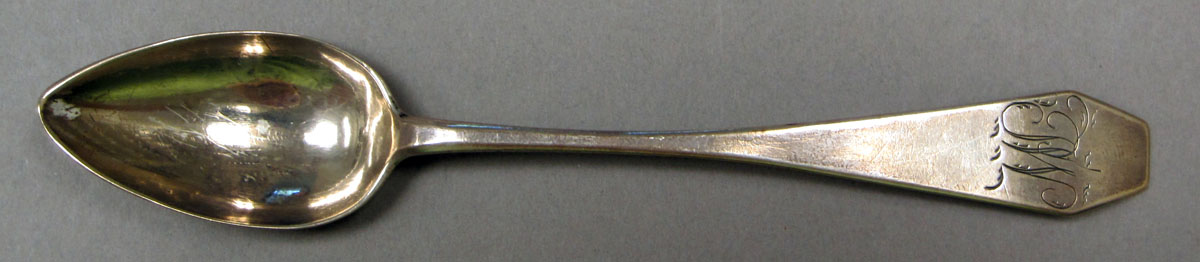 1957.0089.002 Silver Spoon upper surface