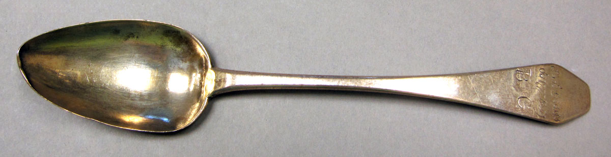 1967.0102 Silver Spoon upper surface