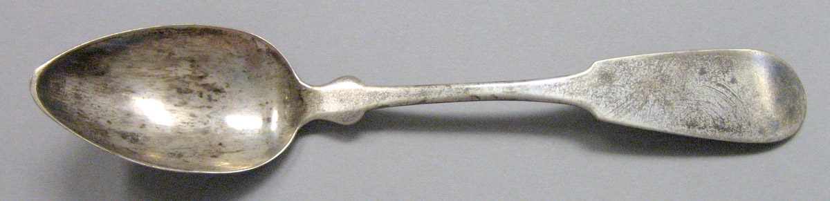 1971.0149.001 Silver Spoon upper surface