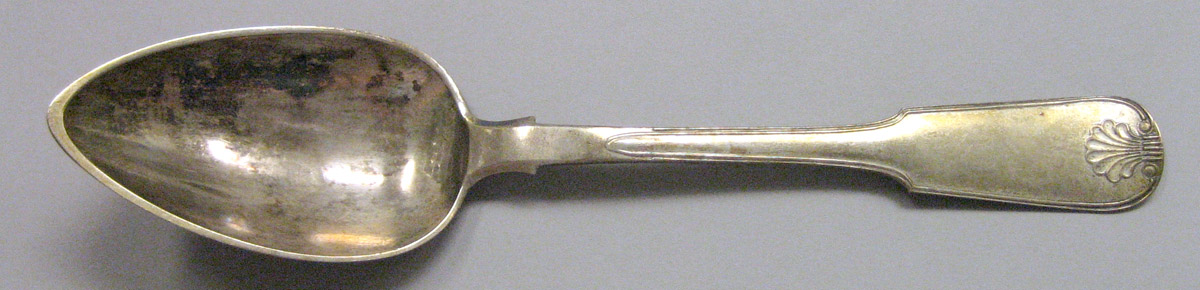 1971.0166.001 Silver Spoon upper surface