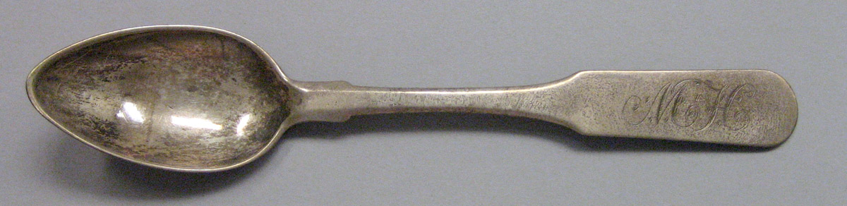 1971.0176.001 Silver Spoon upper surface
