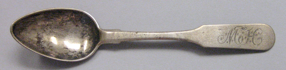 1971.0176.002 Silver Spoon upper surface