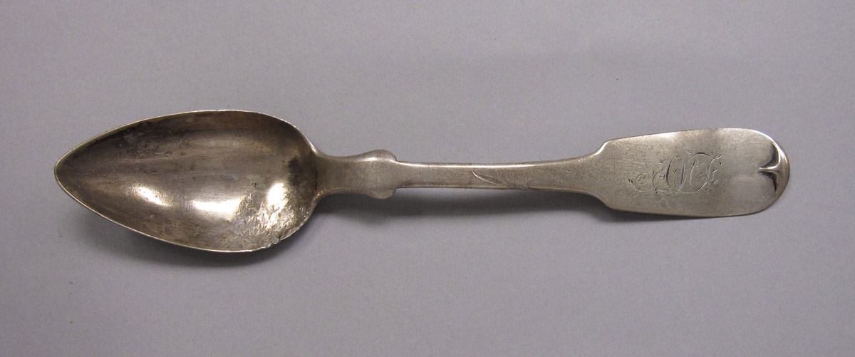 1970.0459 Spoon, upper surface